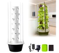 SENODON Giardino idroponico Verticale: Ottimizza Il Tuo Balcone | Occupa meno di 0,5m2. Design verticale per coltivazioni ricche.