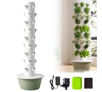 SENODON Giardino idroponico Verticale: Ottimizza Il Tuo Balcone | Occupa meno di 0,5m2. Design verticale per coltivazioni ricche.