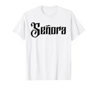 Señora Spanish Mrs, Matrimonio Moglie Marito Señor Matching Sra. Maglietta