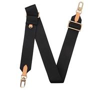 Senral Tracolla per Borsa Larghezza 3.8 cm di Lunghezza 90-135 cm Regolabile Tela per Tracolla Borsa da Trasporto Borsa di Ricambio Cinghia Fai Da Te (Black)