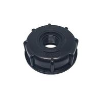 SENRISE Connettore IBC, 1 adattatore per serbatoio dell'acqua da 1/2", uscita filettatura grossa da 60 mm, per tonnellate di barili da 1000 litri, barili IBC, serbatoi ecc