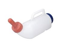 Senrusa Calf Nursing Feeding Bottle Silicone Nipple PE 2L Spill Proof Calf Milk Feeder for Cattle Sheep