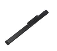 Senrusa Pool Cue Case PU Portable Foldable Impact Resistant Adjustable Shoulder Strap Billiard Stick Carrying Bag for 1/2 Billiard Cue