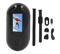 Senrusa Telecamera per collare per animali domestici Telecamera per collare per cani portatile ad alta definizione Telecamera per sport d'azione Telecamera per cani Telecamera per gatti (Black)