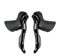 SENSAH STI Leva del cambio doppia 2 × 8/2 × 9/2 × 10/2 × 11 velocità freno leva bicicletta gruppo compatibile con Shimano (2 x 10S QVANTVM: compatibile R4700)