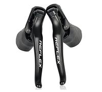 SENSAH STI Leva del cambio doppia 2 × 8/2 × 9/2 × 10/2 × 11 velocità freno leva bicicletta gruppo compatibile con Shimano (2 X 8S Reflex: compatibile R2000)