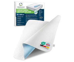 Sensalou sottotappeto per incontinenza topper per materasso impermeabi