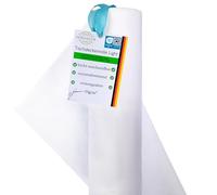 Sensalux Light Rotolo tovaglia in tessuto non tessuto, lunghezza 25 m, colore a scelta, 1,10 m x 25 m, ideale per feste, party, compleanni bianco