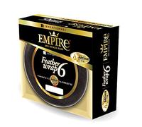 Sensationnel Empire Bump Weaving Hair - Empire Wrap 6 capelli umani corti con piuma intessuta - Empire HH Feather Wrap 15,2 cm (1B OFFBLACK)