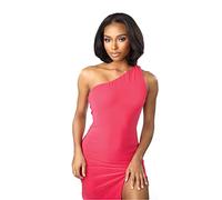 Sensationnel Mezza parrucca a trama istantanea, 11 parrucche sintetiche con coulisse regolabile per una miscelazione dei capelli senza cuciture (1 JETBLACK)