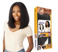 Sensationnel Parrucca con ricci Kinksandco Kinkyedges - Kinky Bob 35,5 cm 33 x 15,2 cm pizzo frontale naturale Kinkytexture bordata attaccatura dei capelli per texture naturali da 3C a 4C (oro