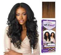 Sensationnel What Lace 13x6 Wigs - LATISHA synthetic wig Cloud 9 with preplucked hairline HD lace - Whatlace LATISHA (T1B/30)