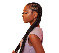 Sensationnel X-pression prestretched braiding hair - 3x xpression 58-inch all kanekalon flame retardant synthetic braid in hair extensions - 3X X-PRESSION 58 Inch (1 pack, T1B/PUR)