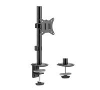 SENSE7 FLOAT, Supporto Monitor Scrivania 17"-32", VESA, Braccio Monitor Regolabile in Altezza, Rotazione 360°, Compatibilità VESA 75x75 & 100x100, Capacità di Carico 9 kg, Gestione dei Cavi Integrata