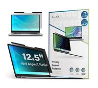 SenseAGE Filtro magnetico per schermo privacy per laptop da 12,5 pollici, anti-luce blu, antigraffio, widescreen protezione schermo privacy per notebook HP/Lenovo/ASUS/Dell, rapporto di aspetto 16:9