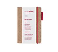 SenseBook 75020601 Taccuino in Pelle a Righe e Chiusura con Elastico, Piccolo