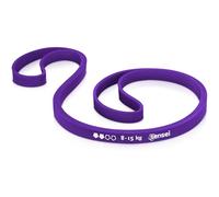 SENSEI Banda Elastica Fitness (8-15 kg) - Supporto per Pilates e Allenamento Funzionale - E-book con Esercizi Incluso - Leggera, Viola