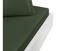 Sensei La Maison du Coton Lenzuolo con angoli in percalle di cotone, 30 cm, morbido percalle