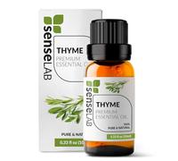 SenseLAB Olio essenziale di Timo - Olio di Timo Terapeutico Naturale e Puro al 100% per Umidificatore e Diffusore di Aromaterapia - Olio per la Cura Dei Capelli e Della Pelle (10 ml)