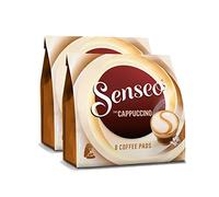 Senseo Cappuccino Classico, Schiuma di Latte, Nuova Ricetta, 2 x 8 Cialde di Caffè