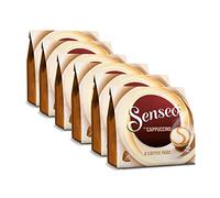 Senseo Cappuccino Classico, Schiuma di Latte, Nuova Ricetta, 6 x 8 Cialde di Caffè