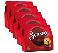 Senseo Cialde da Caffè Classico / Classic, Nuovo Design, Confezione da 5, 5 X 16 Cialde