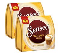 Senseo Cialde Di Caffè Café Latte Vanilla Latte Vaniglia, Caffè Latte, Pad, 16 Pads