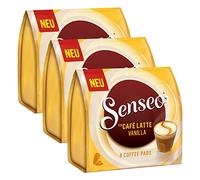 Senseo Cialde Di Caffè Café Latte Vanilla Latte Vaniglia, Caffè Latte, Pad, 24 Pads