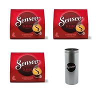 Senseo - Cialde di caffè Premium Set Classico/Classic, Confezione da 3 Pezzi, Gusto Intenso e Pieno, 16 cialde per caffè, con cialde