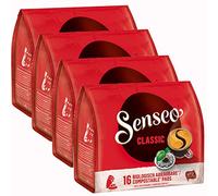 Senseo Classico / Classic, Nuovo Design, Set da 4 Confezioni X 16 Cialde di Caffè