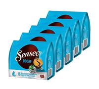 Senseo Decaffeinato, Nuovo Design, Set di 5 Confezioni x 16 Cialde di Caffè