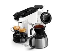 Macchina da caff 2 in 1 switch senseo philips hd6592/05, 2 in 1 con filtro e pod, versi isolati, crema plus