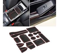 SENSHINE per Honda Civic Accessori 2022 2023 2024 antiscivolo anti polvere inserto porta tazza inserto console centrale cambio fodera rivestimento porta tappetini premium personalizzati interni set da