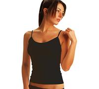 SENSI' Canotta Donna Morbida Microfibra Senza Cuciture Seamless - Made in Italy