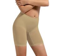 Guaina Modellante Contenitiva da Donna, Intimo Senza Cuciture Seamless in Microfibra, Made in Italy (Naturale)