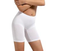 SENSI' Guaina Modellante Contenitiva da Donna, Intimo Senza Cuciture Seamless in Microfibra, Made in Italy (Bianco)
