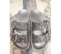 SENSI SANDALI LA JOLLA BLADE GLITTER 4181/G disp in Argento, Nero e Oro