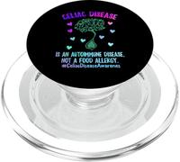 Sensibilizzazione della celiachia Malattia autoimmune non allergia alimentare PopSockets PopGrip per MagSafe