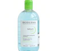Sensibio H2O 500ml Acqua micellare, Soluzione detergente e purificante, Adatta a pelli miste/grasse, Viso e occhi, Formula senza risciacquo, Delicata, Senza profumo e senza alcool, La tecnologia micel