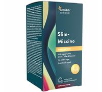 Sensilab Slimmium SlimMiccino, Termogenico, Pre-Workout, Caffè Solubile, Caffè Verde con Inulina e Guaranà, Bevanda alla Caffeina senza Zuccheri Aggiunti, Gusto Cappuccino, 10 Bustine