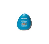 Sensilis - Fluido solare per il viso, protegge dal sole e riduce la luminosità, SPF50, texture leggera non comedogenica, con acido ialuronico e antiossidante, finitura opaca - 40 ml
