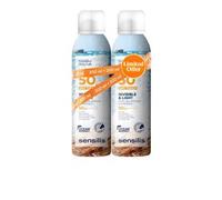 Sensilis Invisible & Light Body Spray SPF50+ Pack 2 X 200ml
