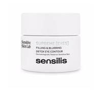 SENSILIS SUPREME Filling Detox Crema Idratante Disintossicante Contorno Occhi...