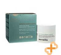 SENSILIS SUPREME Gel Rinnovante Riparatore Crema Notte Viso 50ml Pelle Sensibile