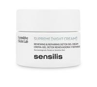 SENSILIS SUPREME Renewing Repairing Gel Crema Viso Notte 50ml Pelle Sensibile