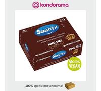 SENSITEX® preservativi naturali extra large XXL King Size 100% vegan 144 pezzi
