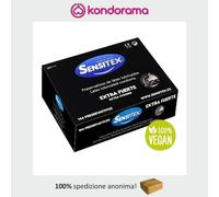 SENSITEX® preservativi naturali resistenti extra strong anali 100% vegan 144 pz