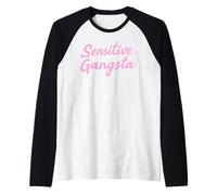 Sensitive Gangsta Maglia con Maniche Raglan