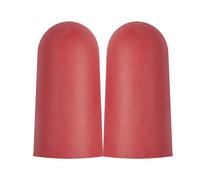 Sensly, Set di tappi per le orecchie con custodia da trasporto pack da 2, Rosso