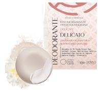 Senso Naturale Deodorante Solido Delicato Profumo Puro Talco con Estratto di Tè Verde, Riduce la Formazione di Molecole Maleodoranti | Protegge, Idrata, Lenisce | 100% Bio e Vegano